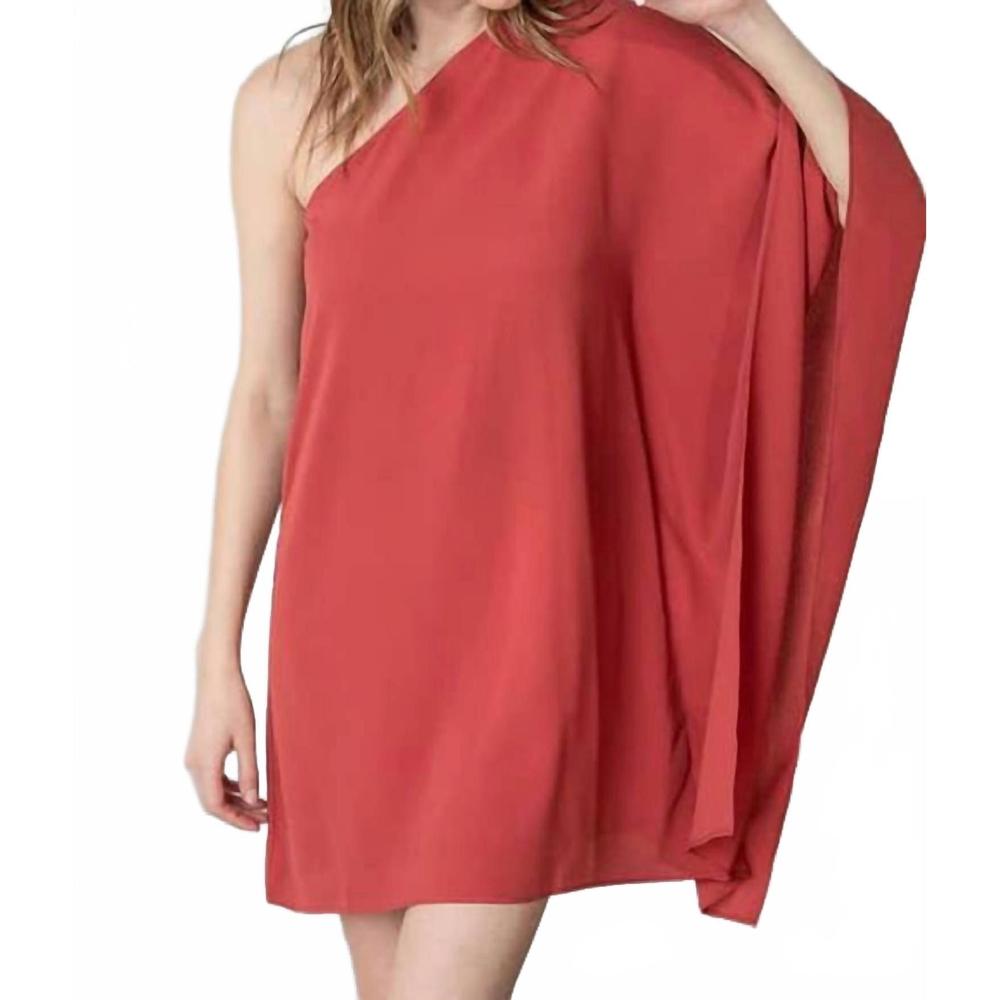 NEW REVEROF one shoulder dress in mauve